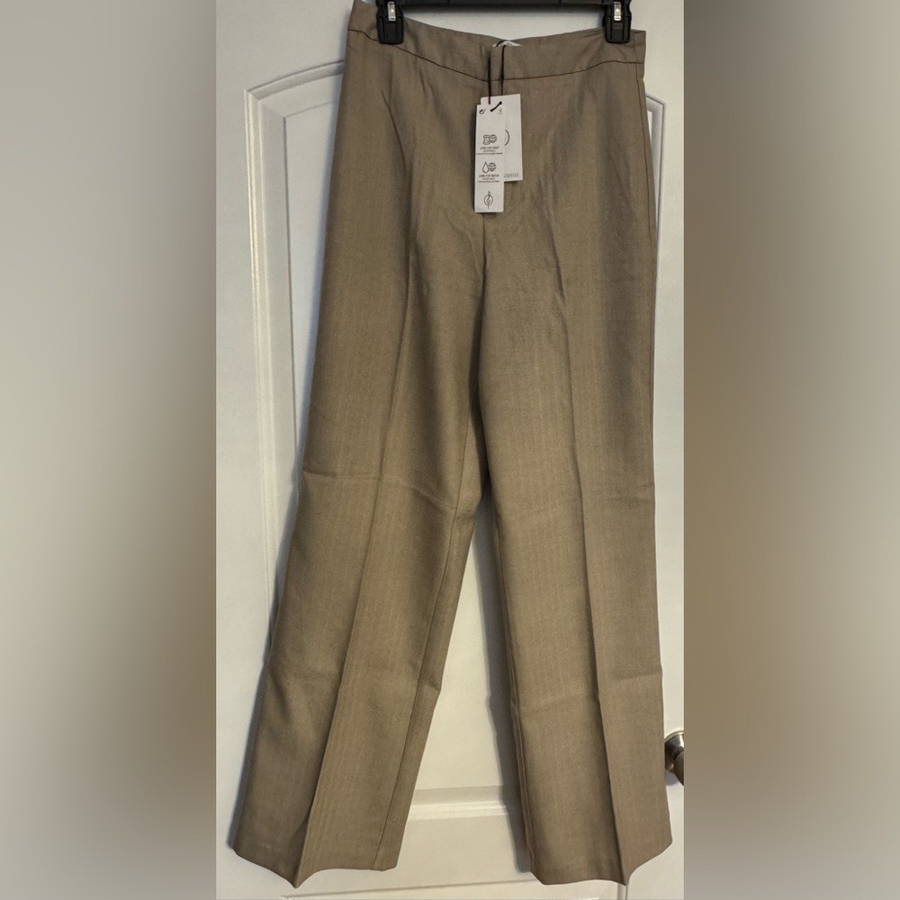 Stradivarius Women's Beige Trousers, Size 6, New With Tags - Picture 7 of 11